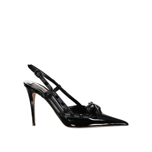 Valentino Rockstud Leather Slingback Pumps NWT